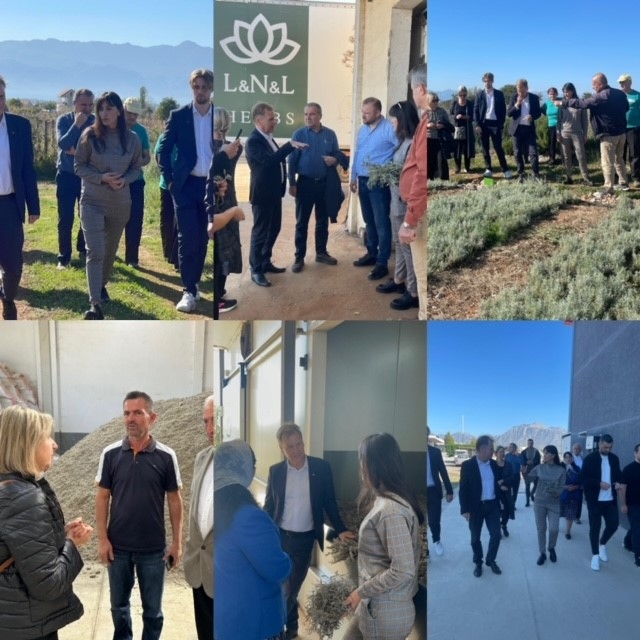 CNVP Albania Hosts Swedish Deputy Ambassador in Shkoder to demonstrate Rural Development Initiatives