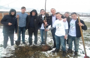 Awareness raising for schoolchildren concerning making greener cities