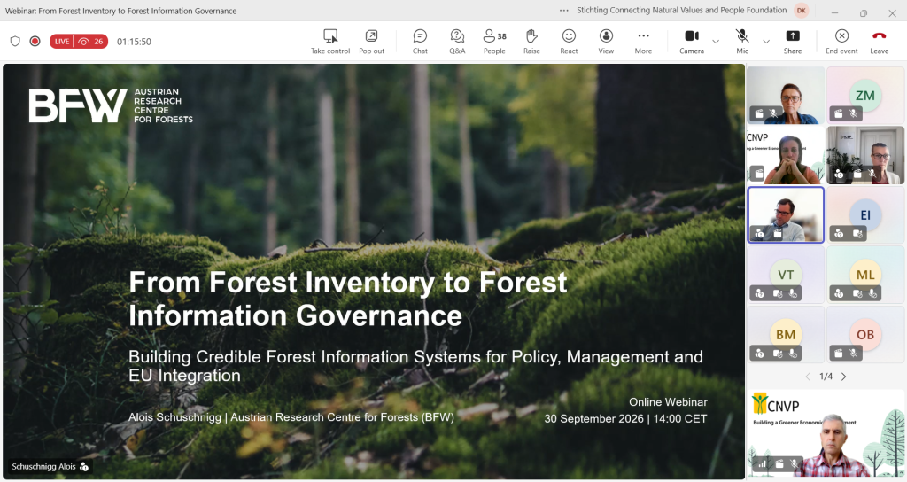 From Forest Inventory to Forest Information Governance